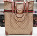 Image of Vtg Gucci Brown Mini Monogram Tote 