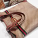 Image of Vtg Gucci Brown Mini Monogram Tote 