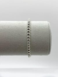 Image 1 of Silver Luna Bracelet - 4mm