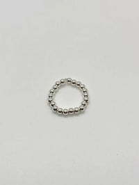 Image 1 of Silver Luna Ring - 3mm