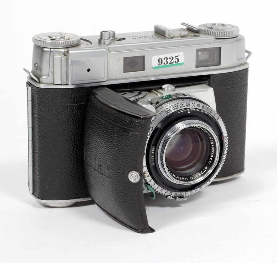 Image of Kodak Retina IIIc BIG C 35mm camera Xenon C 50mm F2.0 lens #9325
