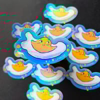 Image 2 of Retro Egg Sticker