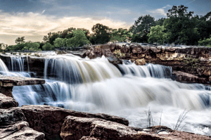 Image of Bluestem Falls Waterfall Series