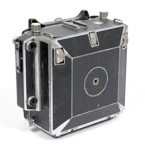 Image of Linhof Super Technika III 4X5 camera w/ 135mm + 270mm Lenses + film +holders (#9307)