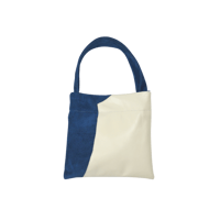 Image 1 of ODESSA MINI LEATHER WHITE/INDIGO