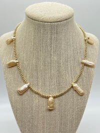 Image 1 of Luna Pearl Necklace