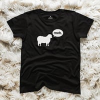 Popular Brand - Sheep Saying Meh Unisex T-Shirt - Feel the 'Meh' Magic!