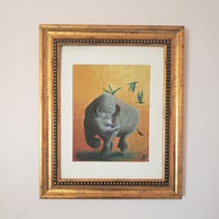 Image 2 of Black Rhino Tribute | Fine Art Print