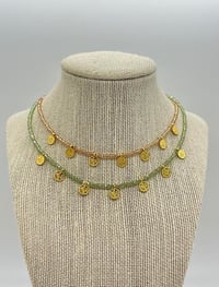 Image 1 of Multi-Charm Spring Choker