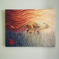 Image 1 of Lion Tribute | Oil on Canvas