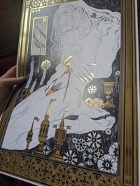 Image 3 of The Golem - Large Gold Foil Print  