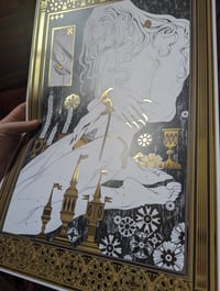 Image 4 of The Golem - Large Gold Foil Print  