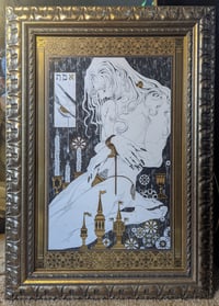 Image 1 of The Golem - Large Gold Foil Print  
