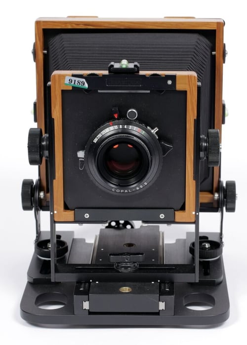 Image of Chamonix 045N-1 Classic 4X5 camera W/ 135mm + 180mm APO MC Lenses +Holders +Film (#9189)
