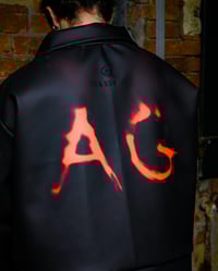 Image 13 of Heat Reactive Work Jacket black/red