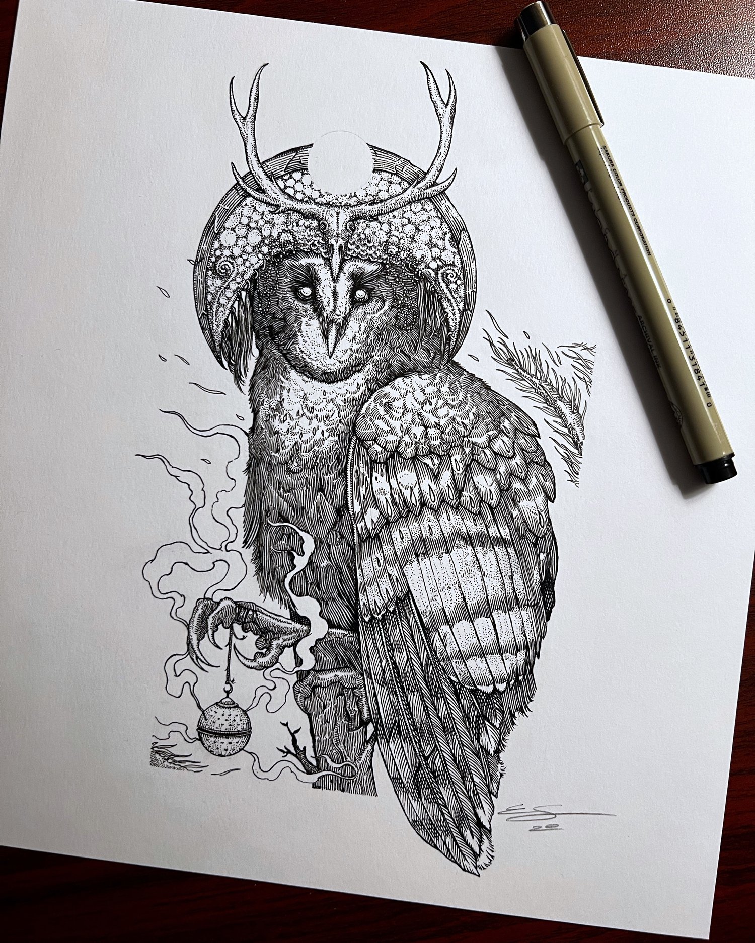 Image of Lunar Spirit - Original Art