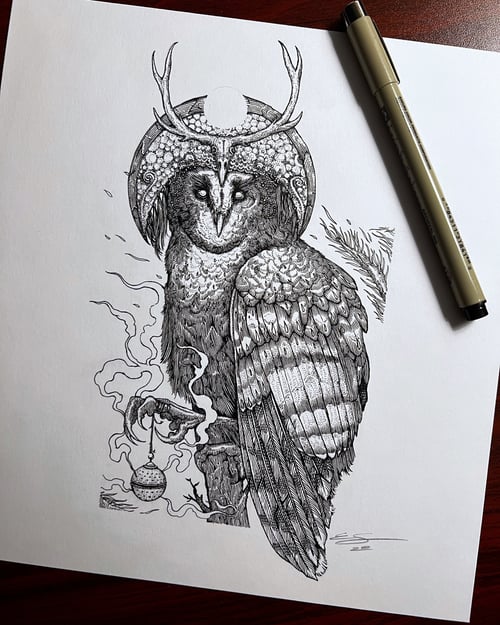 Image of Lunar Spirit - Original Art