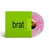 Charli XCX "BRAT" INDIE [Clear Pink Splatter]