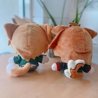 Image 3 of Cat and Dog(boy) Ronpa Plushies