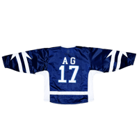 Image 2 of Work Hard Hockey Jersey satin blue