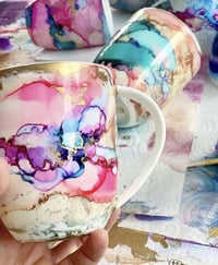 Image 3 of New Townsville Workshop - Alcohol Ink Mugs (2)