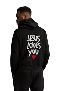 Image 1 of JESUS LOVES YOU-Hoodie
