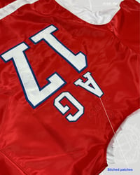 Image 6 of Work Hard Hockey Jersey satin red