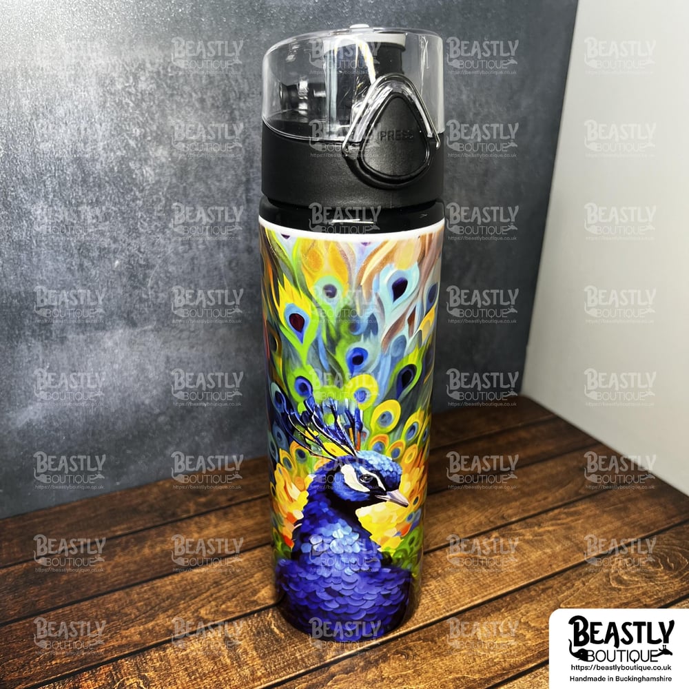 Peacock Water Bottle
