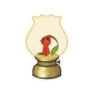 Image 1 of Red Pikmin Bookmark