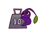 Image 1 of Purple Pikmin Bookmark