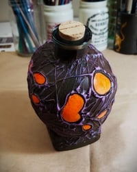 Image 5 of Otherworldly Fungus Skull Bottle