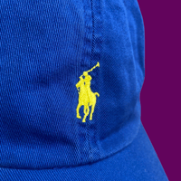 Image 2 of Polo by Ralph Lauren Hat (Blue & Yellow)