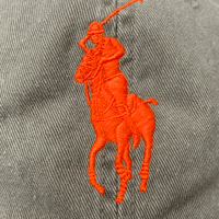 Image 2 of Polo by Ralph Lauren Hat (Forrest Green & Orange)