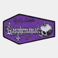 Image 1 of Blasphemaniac official patch (coffin)