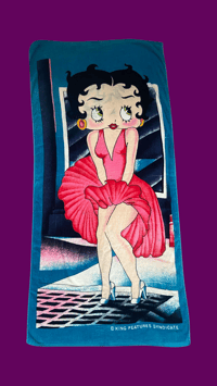 Image 1 of Vintage Betty Boop Towel