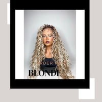 Image 4 of  IVY| 28”  DEEP CURLY 13X6 FREE PART LACE FRONT WIG