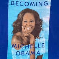 Image 2 of Michelle Obama T-shirt (L)