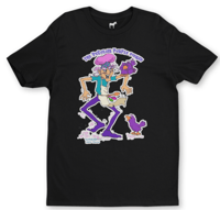 Image 1 of Peculiar Purple Pieman T-Shirt Original design from 1978 with Color