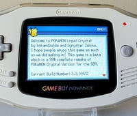 Image 3 of Pokémon Liquid Crystal Version Clear Blue Shell Style (Game Boy Advance)