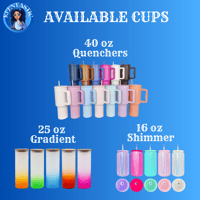 Image of 16 oz / 25 oz / 40 oz CUPS
