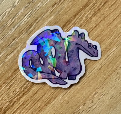 Image of Holographic Toothless sticker