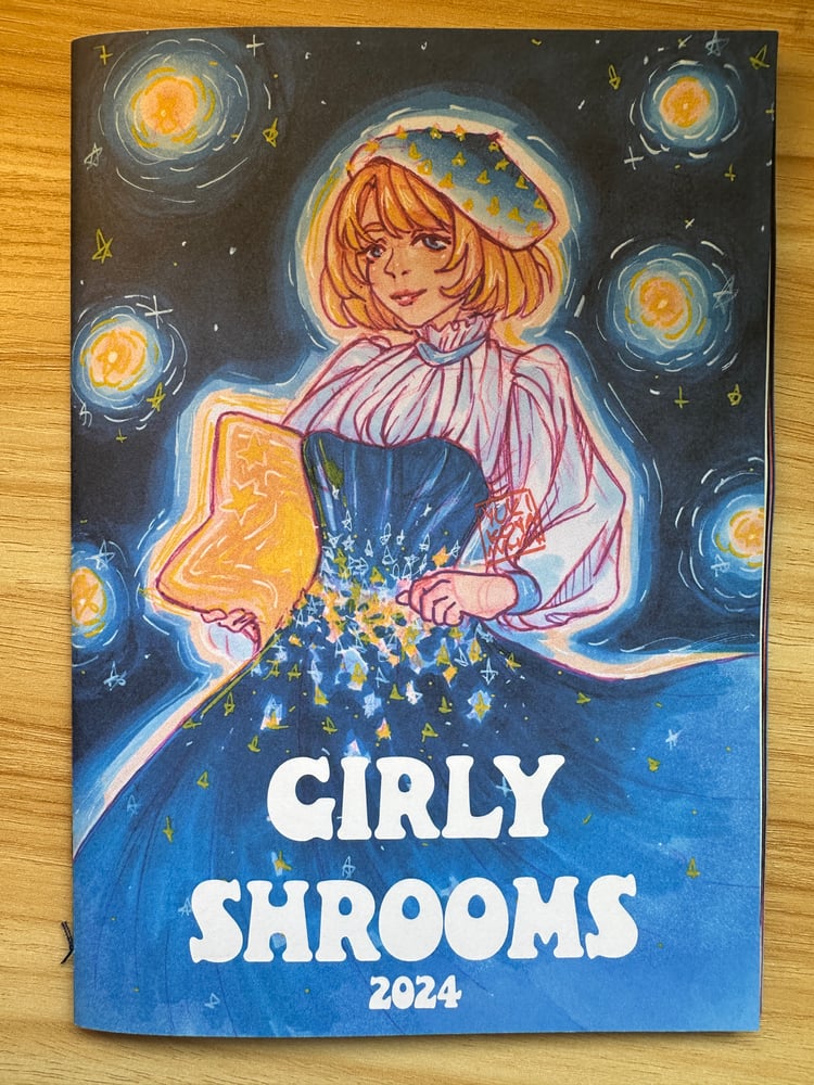 Image of Girly Shrooms 2024 art zine