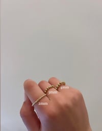 Image 3 of Gold Luna Ring - 3mm