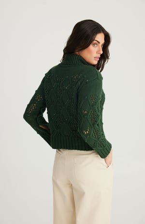Image of Rosie Knit. Forest. By Talisman the Label.