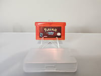 Image 1 of Pokémon Fire Red Version Cartridge Replacement Shell 