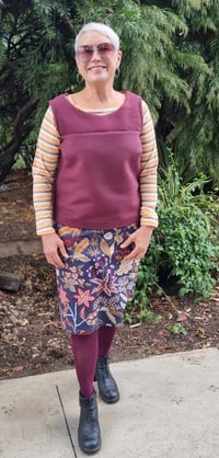 Image 1 of KylieJane pocket skirt -tapestry