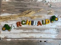 Image 2 of Tractor Name Garland
