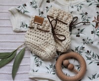 Image 4 of Hunter Booties - Cream