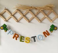 Image 4 of Tractor Name Garland
