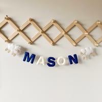 Image 4 of Little Lambs Name Sign
